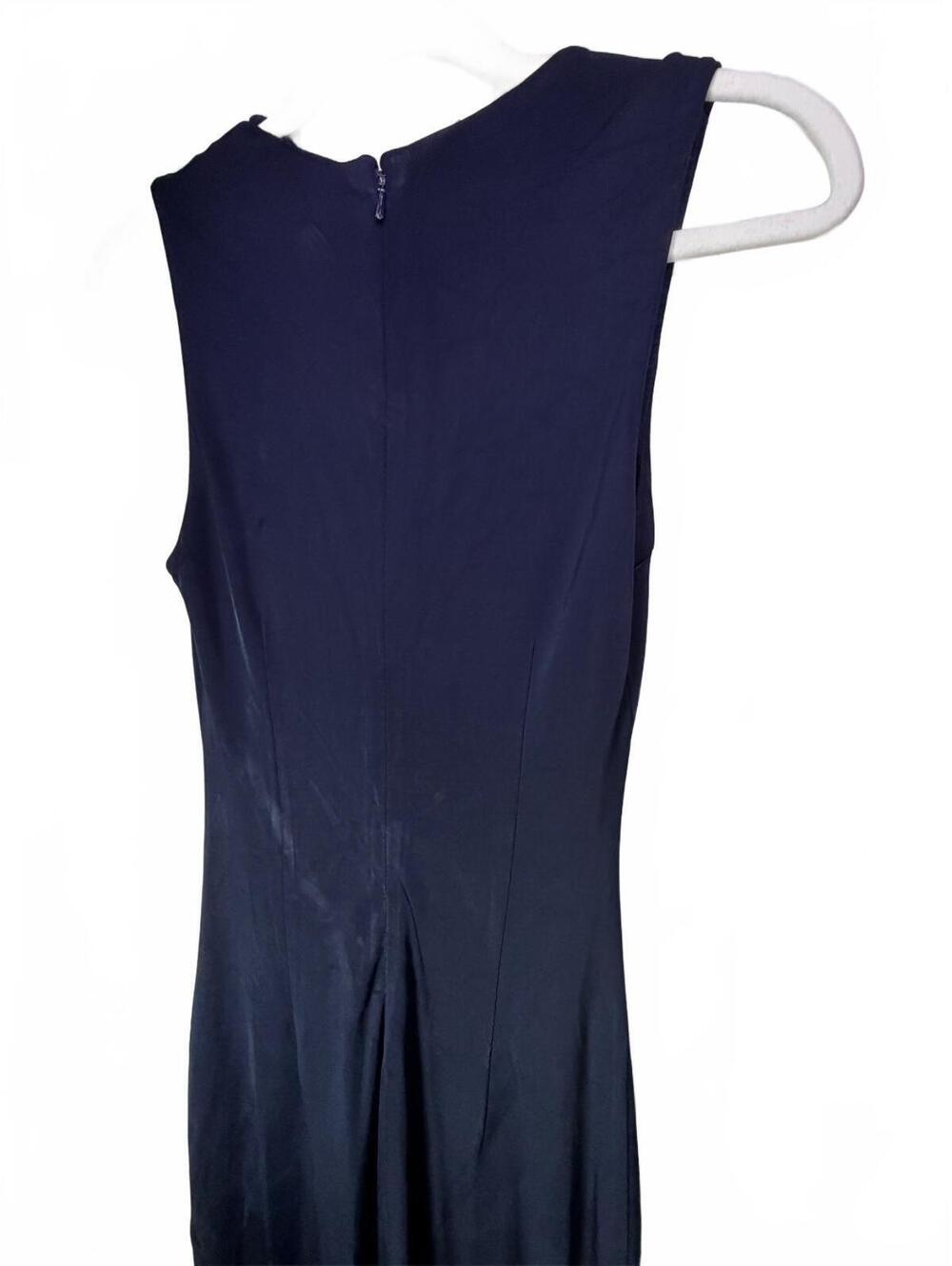 Cushnie et Ochs Navy Asymmetric Dress Size 0 - Picture 8 of 8